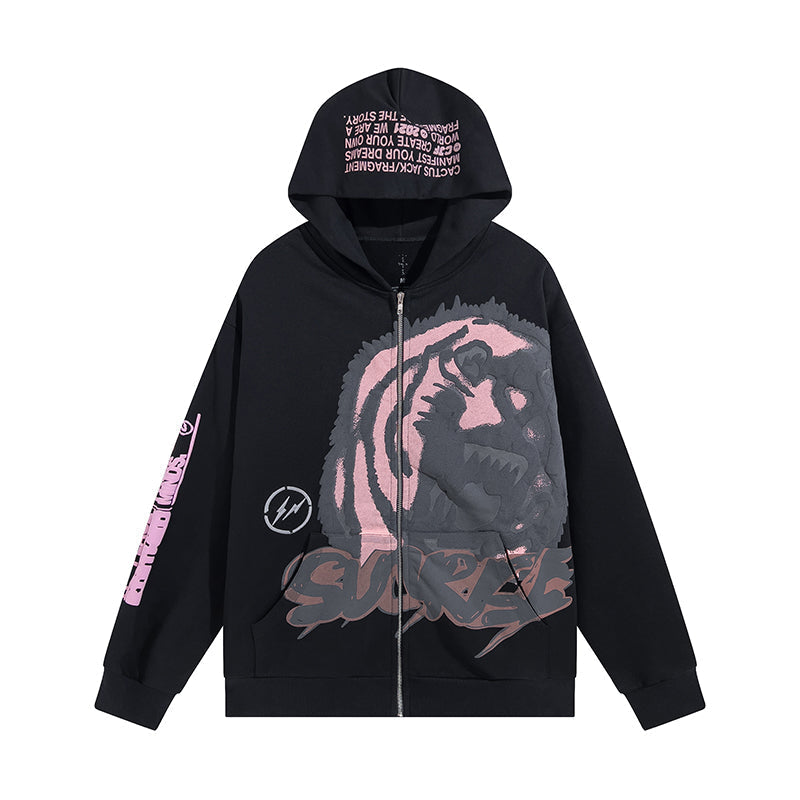 Hoodie Cactus Jack x Fragment