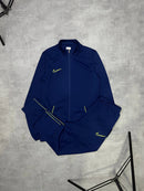 Conjunto NK Dri-Fit 2021 (Azul Escuro e Verde)